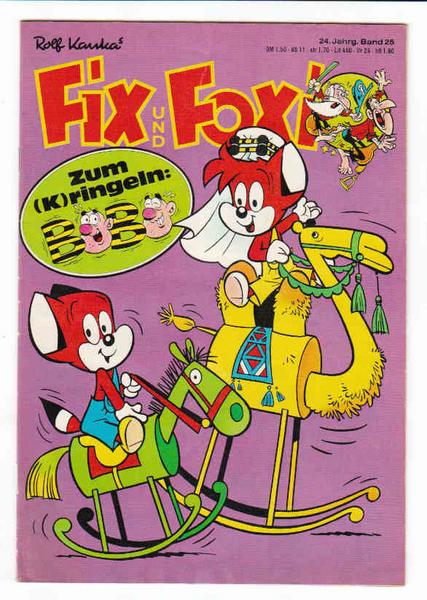 Fix und Foxi: 24. Jahrgang - Nr. 25