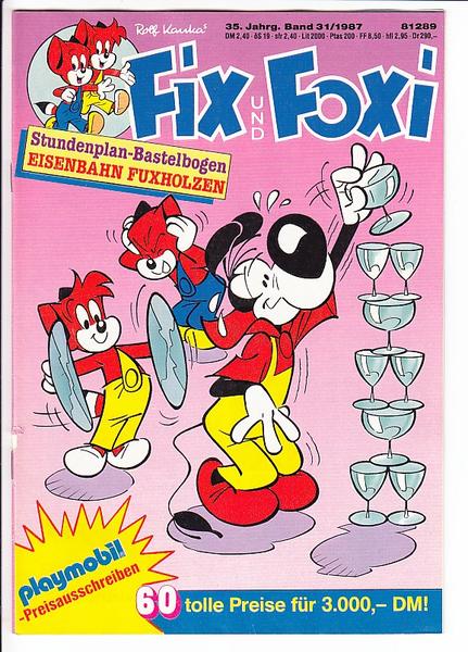 Fix und Foxi: 35. Jahrgang - Nr. 31