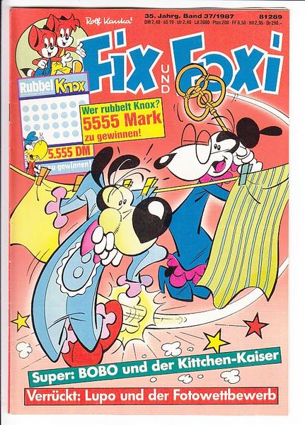 Fix und Foxi: 35. Jahrgang - Nr. 37
