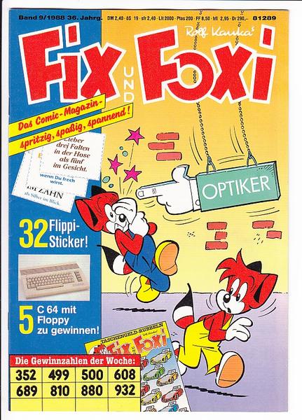 Fix und Foxi: 36. Jahrgang - Nr. 9