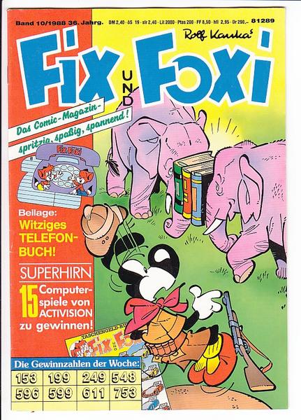 Fix und Foxi: 36. Jahrgang - Nr. 10