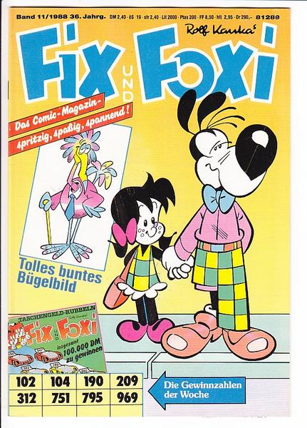 Fix und Foxi: 36. Jahrgang - Nr. 11