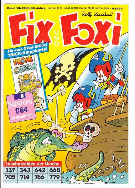 Fix und Foxi: 36. Jahrgang - Nr. 13