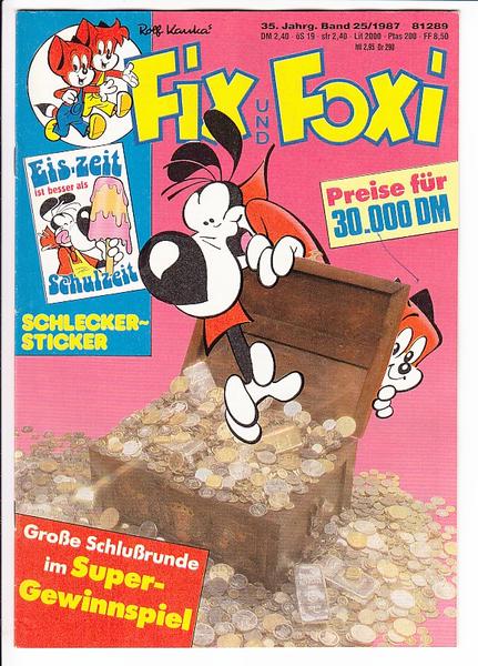 Fix und Foxi: 35. Jahrgang - Nr. 25
