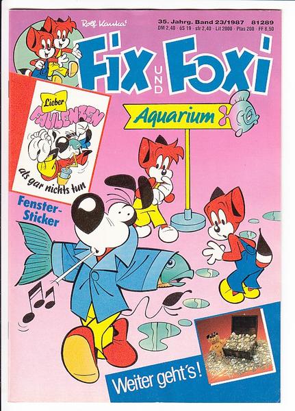 Fix und Foxi: 35. Jahrgang - Nr. 23