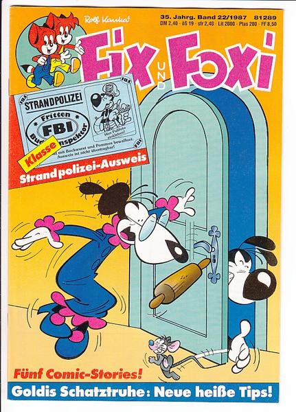 Fix und Foxi: 35. Jahrgang - Nr. 22