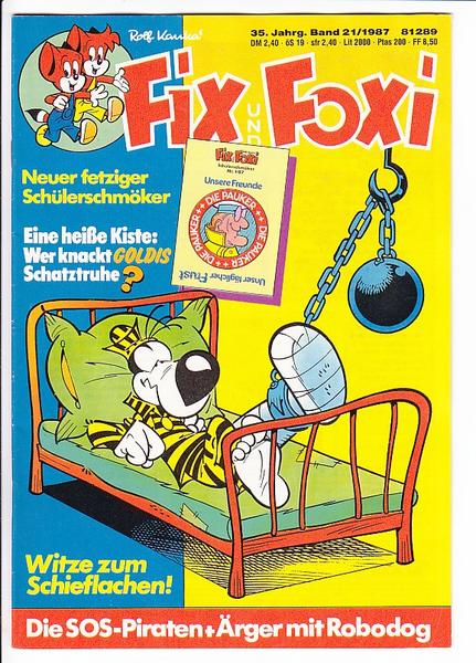 Fix und Foxi: 35. Jahrgang - Nr. 21
