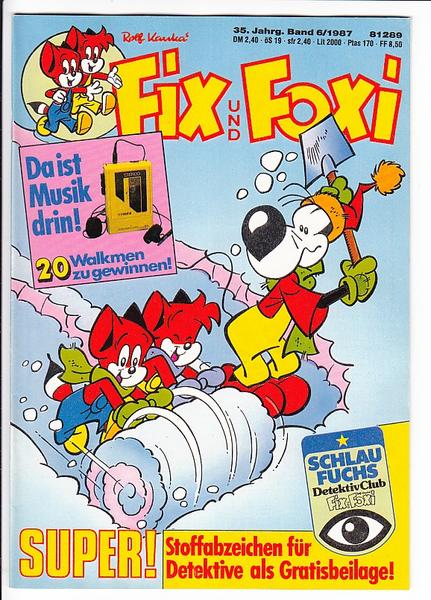 Fix und Foxi: 35. Jahrgang - Nr. 6