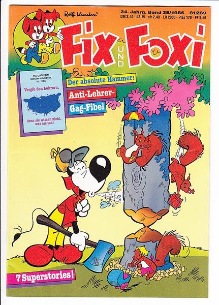 Fix und Foxi: 34. Jahrgang - Nr. 38