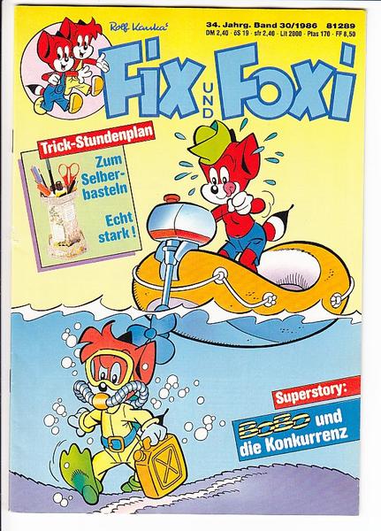 Fix und Foxi: 34. Jahrgang - Nr. 30
