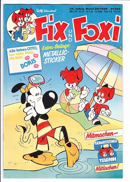 Fix und Foxi: 34. Jahrgang - Nr. 29