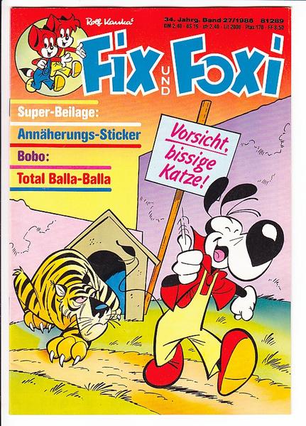 Fix und Foxi: 34. Jahrgang - Nr. 27