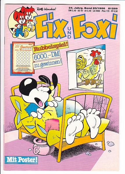 Fix und Foxi: 34. Jahrgang - Nr. 20