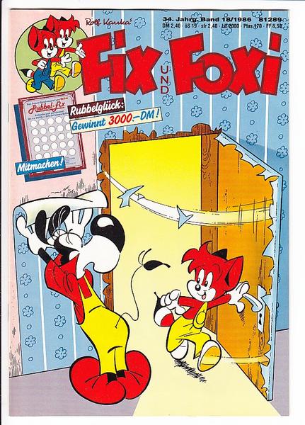 Fix und Foxi: 34. Jahrgang - Nr. 18