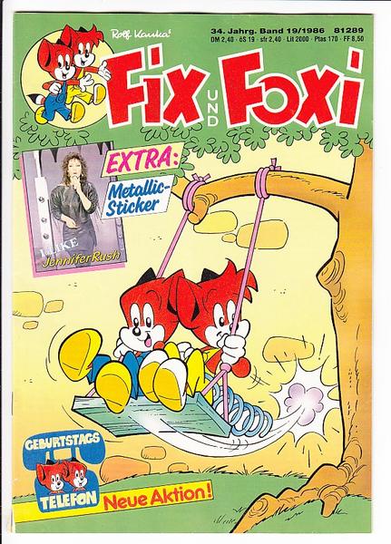 Fix und Foxi: 34. Jahrgang - Nr. 19