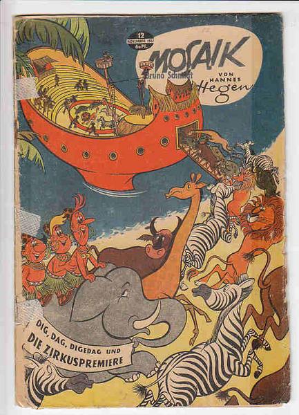 Mosaik 12: Die Zirkuspremiere (November 1957)