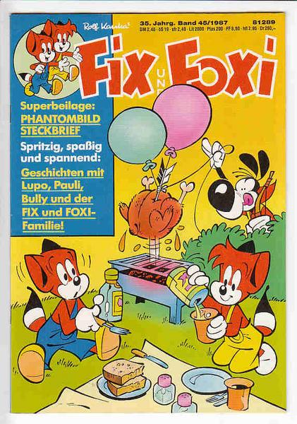 Fix und Foxi: 35. Jahrgang - Nr. 45