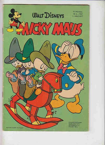 Micky Maus 1957: Nr. 6:
