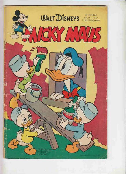 Micky Maus 1957: Nr. 18: