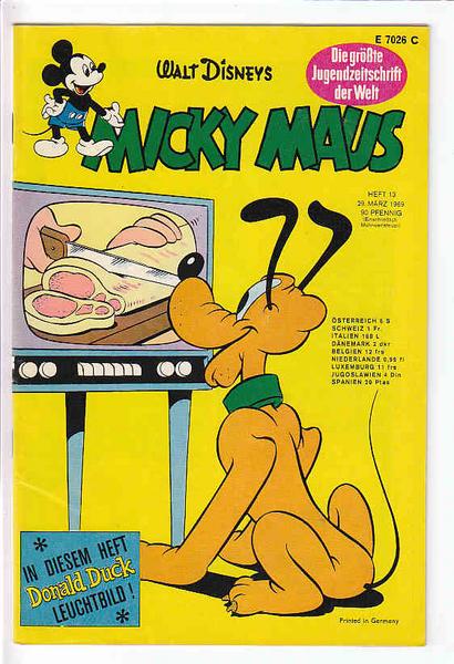 Micky Maus 1969: Nr. 13: