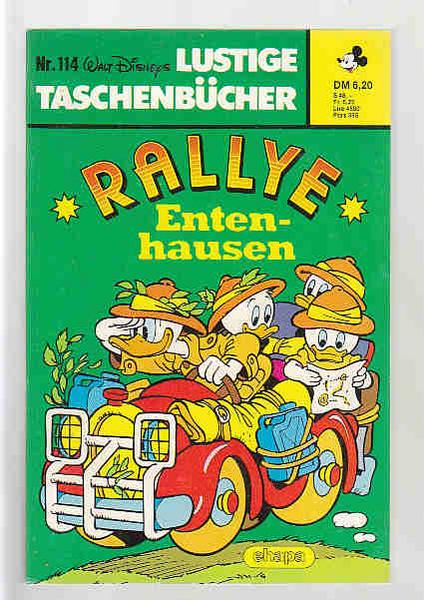 Walt Disneys Lustige Taschenbücher 114: Rallye Entenhausen (LTB)