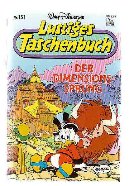 Walt Disneys Lustige Taschenbücher 151: Der Dimensions-Sprung (LTB)