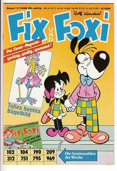 Fix und Foxi: 36. Jahrgang - Nr. 11
