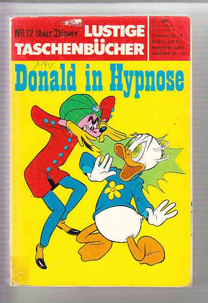 Walt Disneys Lustige Taschenbücher 12: Donald in Hypnose (1. Auflage) (LTB)