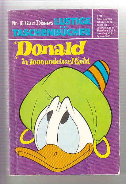 Walt Disneys Lustige Taschenbücher 16: Donald in 1000 und einer Nacht (1. Auflage) (LTB)