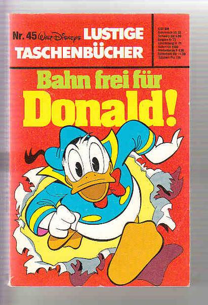Walt Disneys Lustige Taschenbücher 45: Bahn frei für Donald ! (1. Auflage) (LTB)