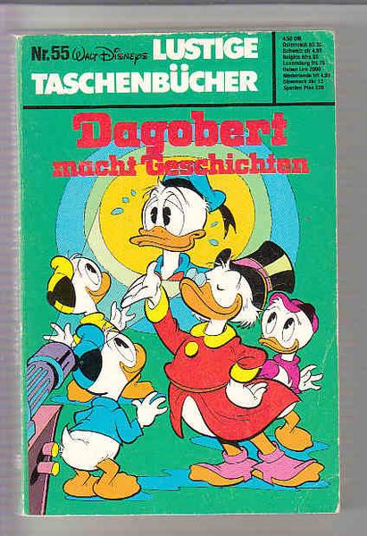 Walt Disneys Lustige Taschenbücher 55: Dagobert macht Geschichten (1. Auflage) (LTB)
