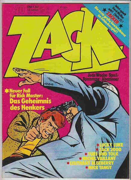Zack 1973: Nr. 40: