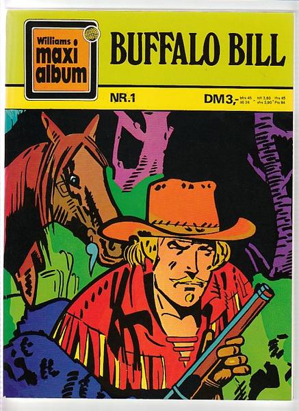 Williams Maxi Album 1: Buffalo Bill (Aufkleber mit Band Nr. 3)