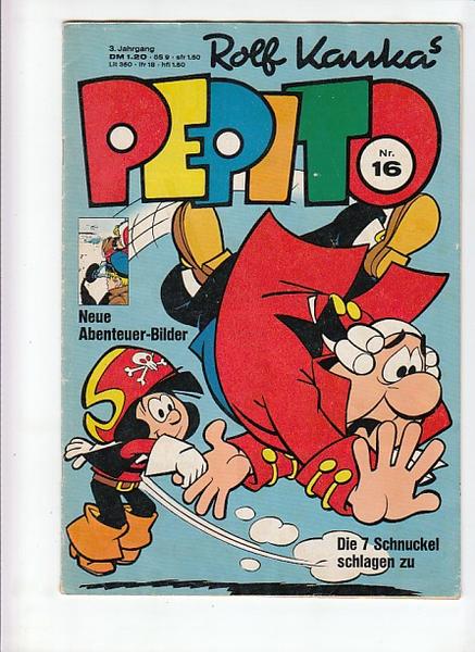 Pepito: 1974 (3. Jahrgang): Nr. 16