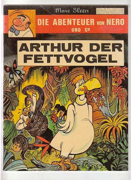 Die Abenteuer von Nero und Co 11: Arthur der Fettvogel