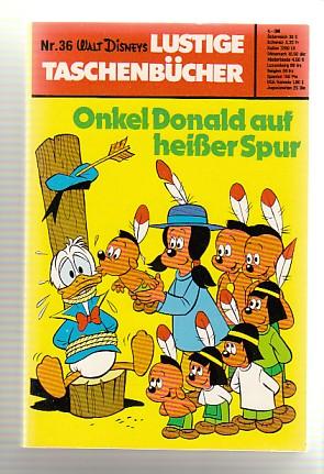 Walt Disneys Lustige Taschenbücher 36: Onkel Donald auf heißer Spur (1. Auflage) (LTB)