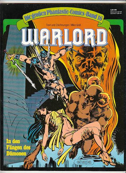 Die großen Phantastic-Comics 16: Warlord: In den Fängen des Dämonen