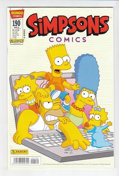 Simpsons Comics 190:
