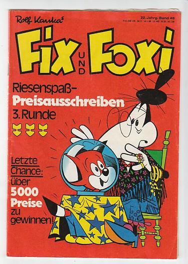 Fix und Foxi: 22. Jahrgang - Nr. 48