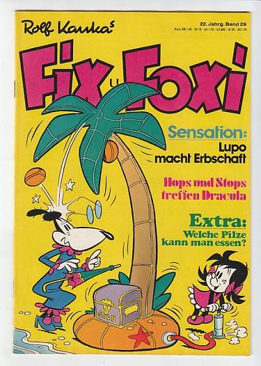 Fix und Foxi: 22. Jahrgang - Nr. 29