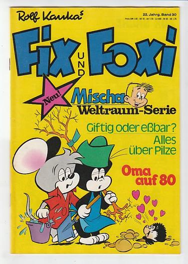 Fix und Foxi: 22. Jahrgang - Nr. 30
