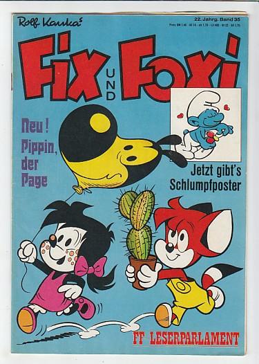 Fix und Foxi: 22. Jahrgang - Nr. 35
