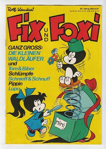Fix und Foxi: 22. Jahrgang - Nr. 37