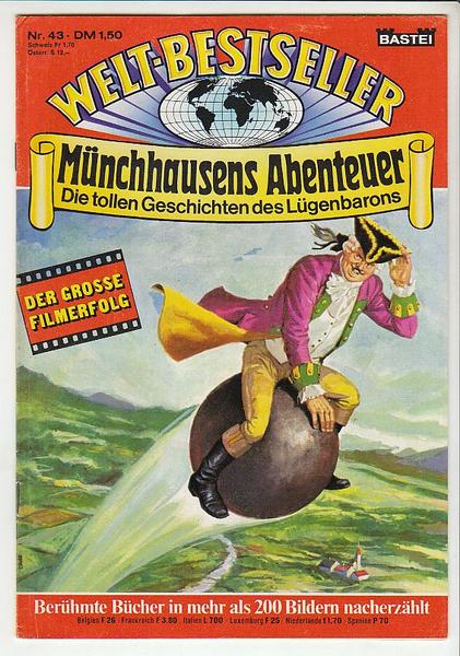 Welt-Bestseller 43: Münchhausens Abenteuer