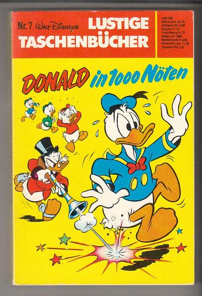 Walt Disneys Lustige Taschenbücher 7: Donald in 1000 Nöten (höhere Auflagen) (LTB)