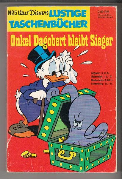 Walt Disneys Lustige Taschenbücher 5: Onkel Dagobert bleibt Sieger (1. Auflage) (LTB)