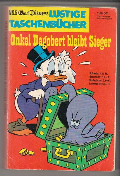 Walt Disneys Lustige Taschenbücher 5: Onkel Dagobert bleibt Sieger (1. Auflage) (LTB)