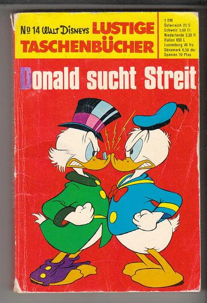 Walt Disneys Lustige Taschenbücher 14: Donald sucht Streit (1. Auflage) (LTB)