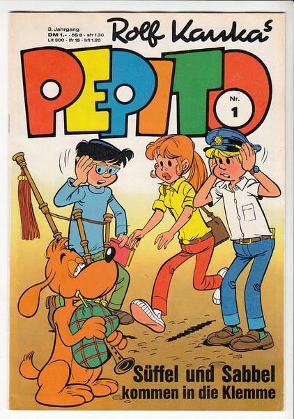 Pepito: 1974 (3. Jahrgang): Nr. 1