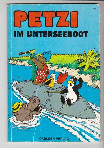 Petzi 20: Petzi im Unterseeboot (1. Auflage)